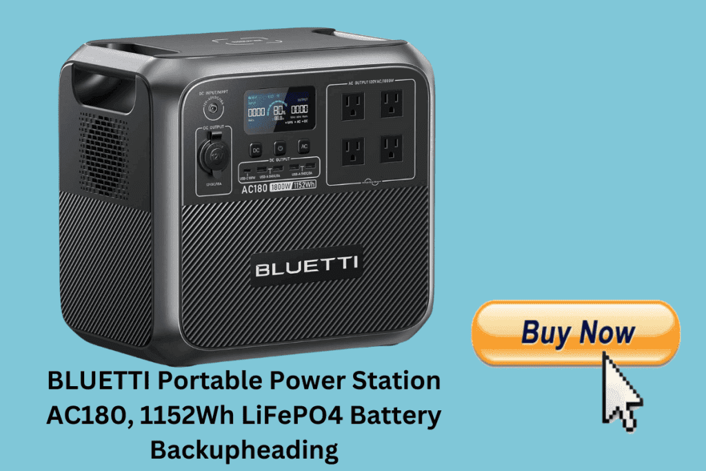 How to Calibrate a Smart Battery for Accurate Readings? 4 BLUETTI Portable Power Station AC180, 1152Wh LiFePO4 Battery Backup