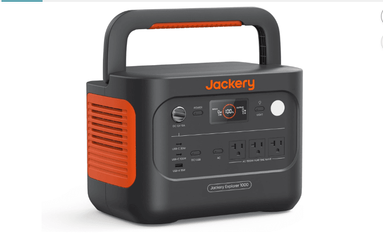 Best Power Station For Cpap Machines (2026) 8 Jackery Explorer 1000 v2